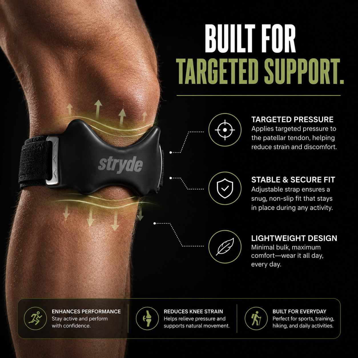 The Stryde™ - Precision Knee Support